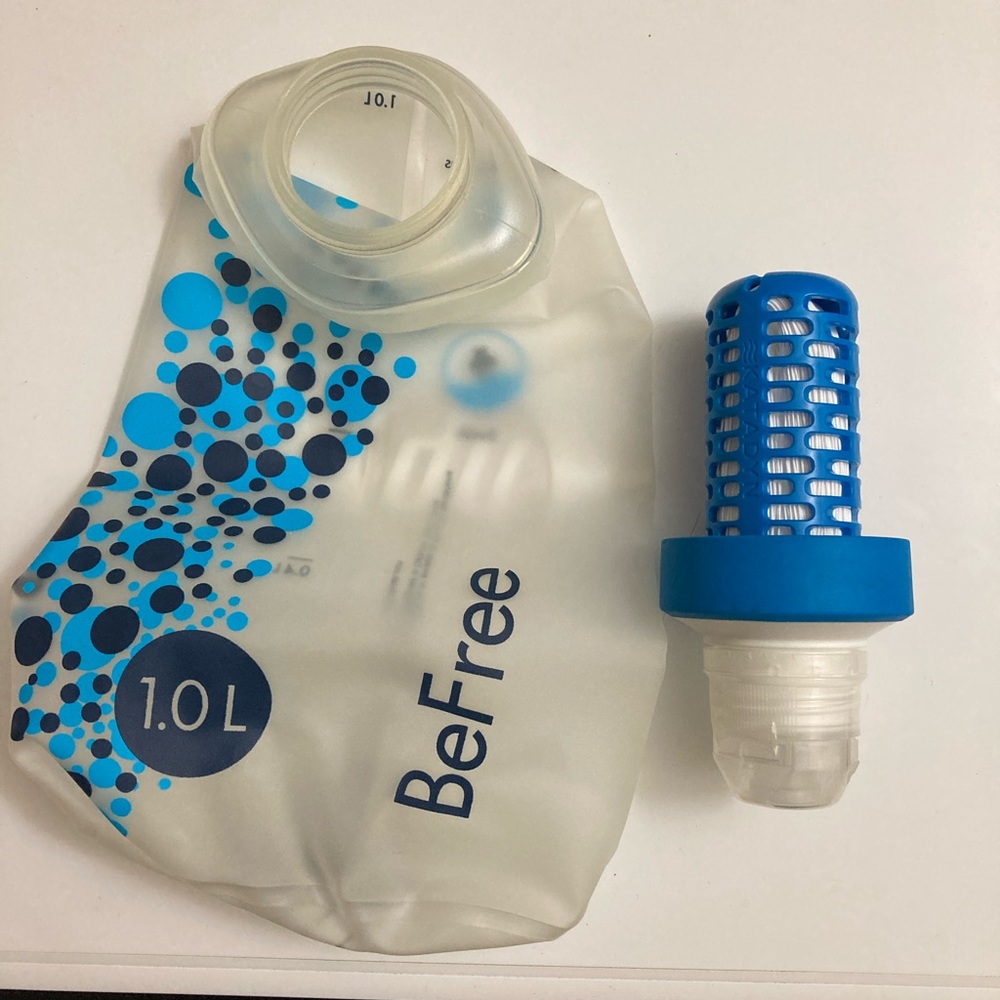 Water filter, hiking, katadyn befree